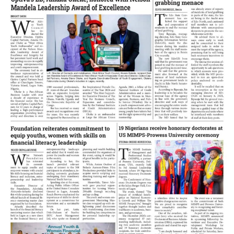 News letter article 1